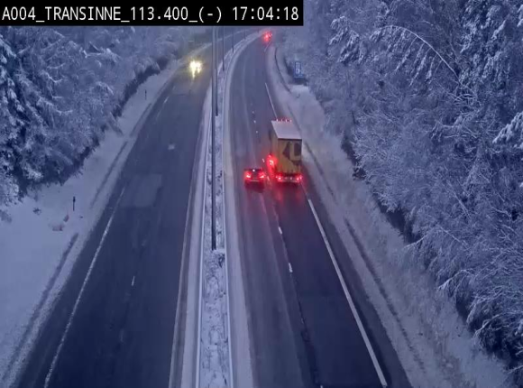 <h2>Caméra trafic E411 (A4) - Transinne direction Namur - BK 113.425</h2>