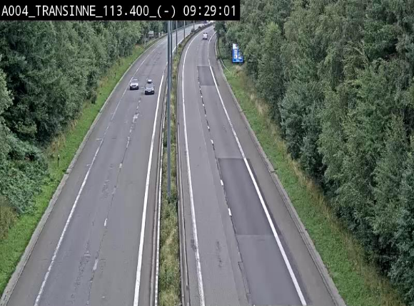 <h2>Caméra trafic E411 (A4) - Transinne direction Namur - BK 113.425</h2>