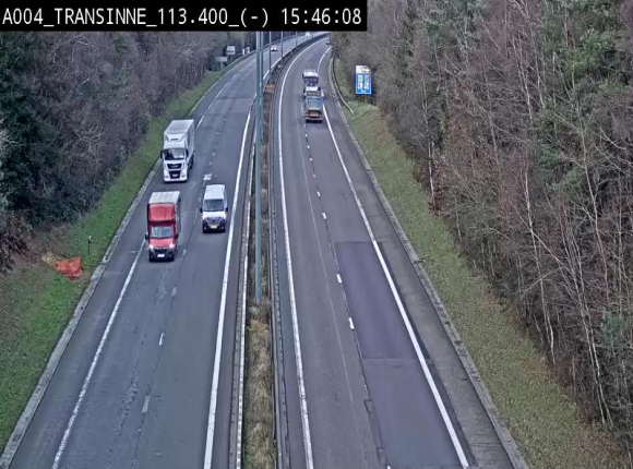 <h2>Caméra trafic E411 (A4) - Transinne direction Namur - BK 113.425</h2>