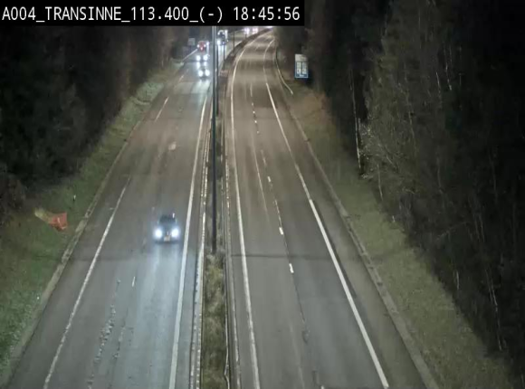 <h2>Caméra trafic E411 (A4) - Transinne direction Namur - BK 113.425</h2>