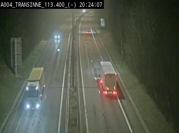 <h2>Caméra trafic E411 (A4) - Transinne direction Namur - BK 113.425</h2>