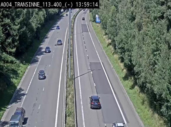 <h2>Caméra trafic E411 (A4) - Transinne direction Namur - BK 113.425</h2>