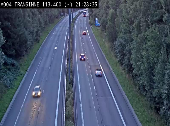<h2>Caméra trafic E411 (A4) - Transinne direction Namur - BK 113.425</h2>
