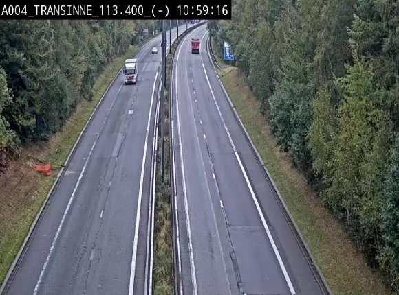 <h2>Caméra trafic E411 (A4) - Transinne direction Namur - BK 113.425</h2>