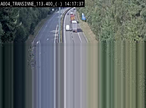 <h2>Caméra trafic E411 (A4) - Transinne direction Namur - BK 113.425</h2>