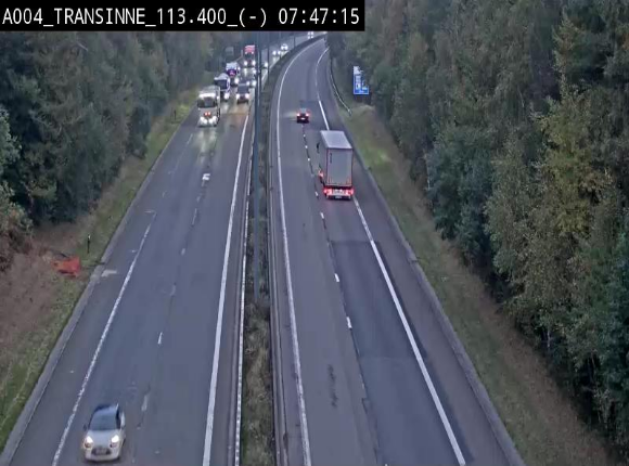 <h2>Caméra trafic E411 (A4) - Transinne direction Namur - BK 113.425</h2>