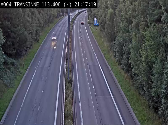<h2>Caméra trafic E411 (A4) - Transinne direction Namur - BK 113.425</h2>