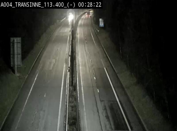 <h2>Caméra trafic E411 (A4) - Transinne direction Namur - BK 113.425</h2>