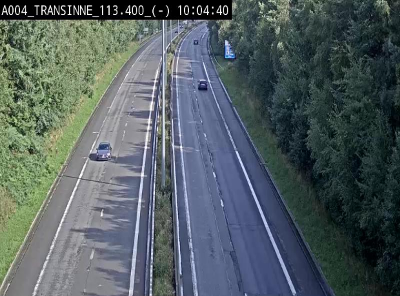 <h2>Caméra trafic E411 (A4) - Transinne direction Namur - BK 113.425</h2>