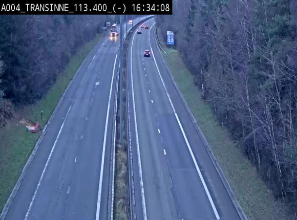 <h2>Caméra trafic E411 (A4) - Transinne direction Namur - BK 113.425</h2>