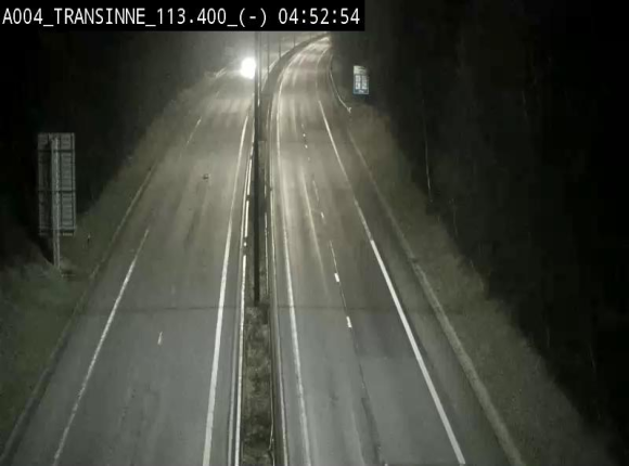 <h2>Caméra trafic E411 (A4) - Transinne direction Namur - BK 113.425</h2>