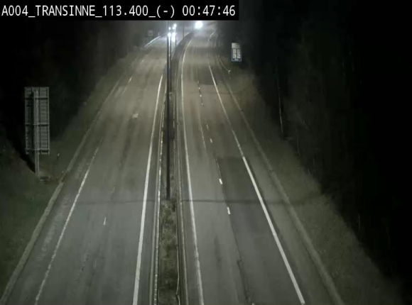 <h2>Caméra trafic E411 (A4) - Transinne direction Namur - BK 113.425</h2>