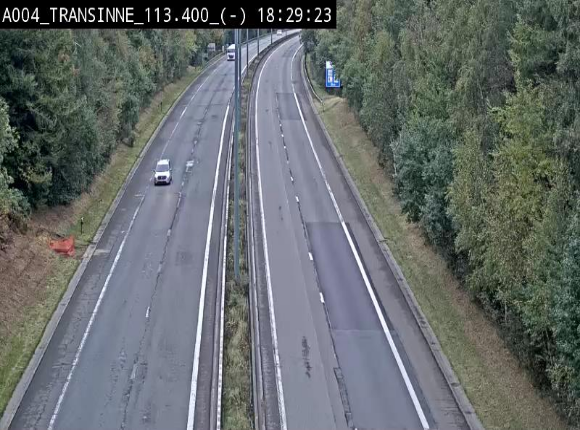 <h2>Caméra trafic E411 (A4) - Transinne direction Namur - BK 113.425</h2>