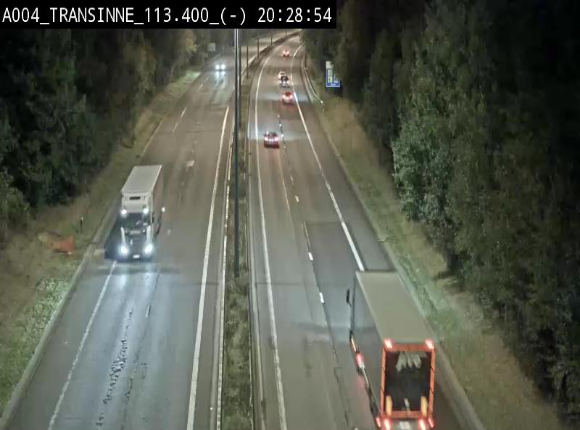 <h2>Caméra trafic E411 (A4) - Transinne direction Namur - BK 113.425</h2>