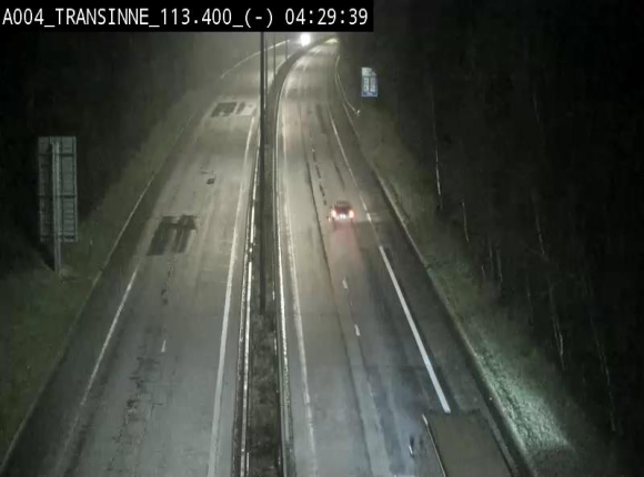 <h2>Caméra trafic E411 (A4) - Transinne direction Namur - BK 113.425</h2>