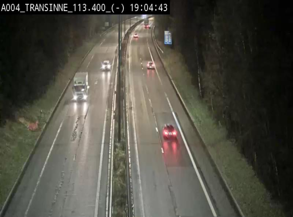 <h2>Caméra trafic E411 (A4) - Transinne direction Namur - BK 113.425</h2>