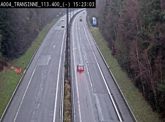 <h2>Caméra trafic E411 (A4) - Transinne direction Namur - BK 113.425</h2>