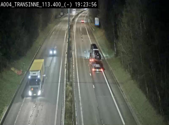 <h2>Caméra trafic E411 (A4) - Transinne direction Namur - BK 113.425</h2>