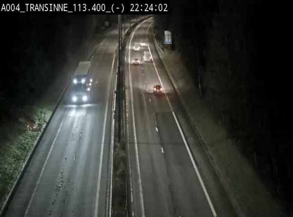 <h2>Caméra trafic E411 (A4) - Transinne direction Namur - BK 113.425</h2>