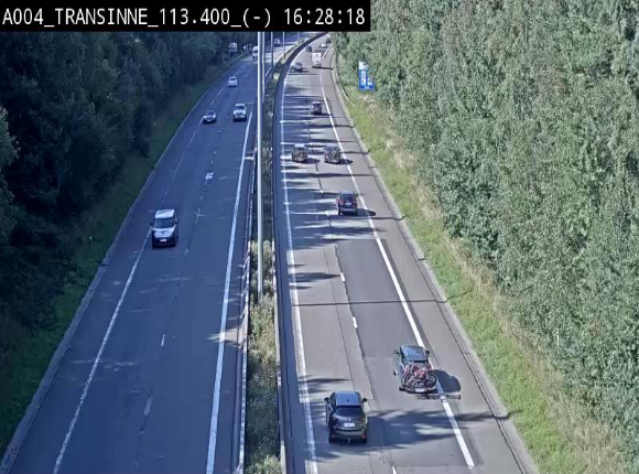 <h2>Caméra trafic E411 (A4) - Transinne direction Namur - BK 113.425</h2>