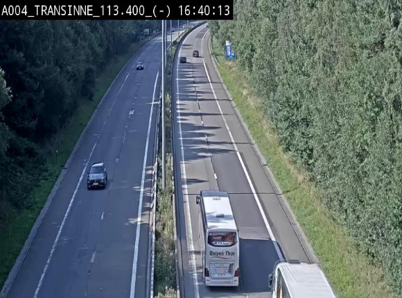 <h2>Caméra trafic E411 (A4) - Transinne direction Namur - BK 113.425</h2>