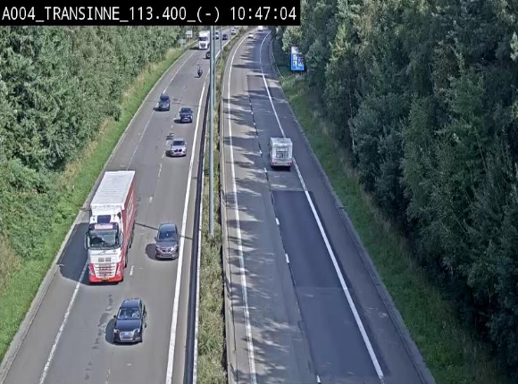 <h2>Caméra trafic E411 (A4) - Transinne direction Namur - BK 113.425</h2>