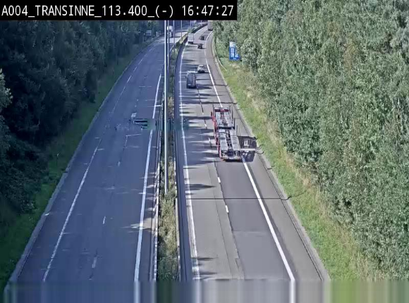<h2>Caméra trafic E411 (A4) - Transinne direction Namur - BK 113.425</h2>