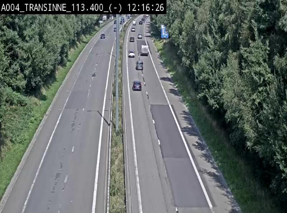 <h2>Caméra trafic E411 (A4) - Transinne direction Namur - BK 113.425</h2>
