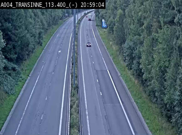 <h2>Caméra trafic E411 (A4) - Transinne direction Namur - BK 113.425</h2>