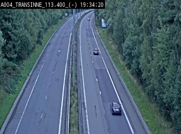 <h2>Caméra trafic E411 (A4) - Transinne direction Namur - BK 113.425</h2>