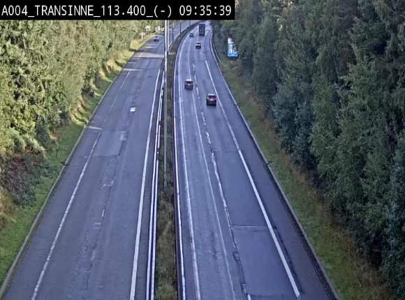 <h2>Caméra trafic E411 (A4) - Transinne direction Namur - BK 113.425</h2>