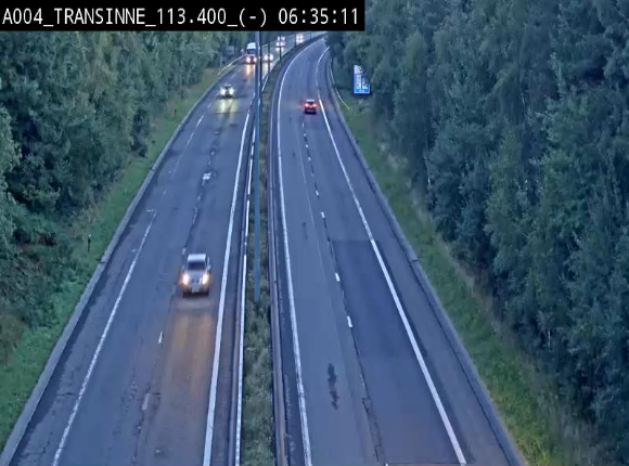 <h2>Caméra trafic E411 (A4) - Transinne direction Namur - BK 113.425</h2>