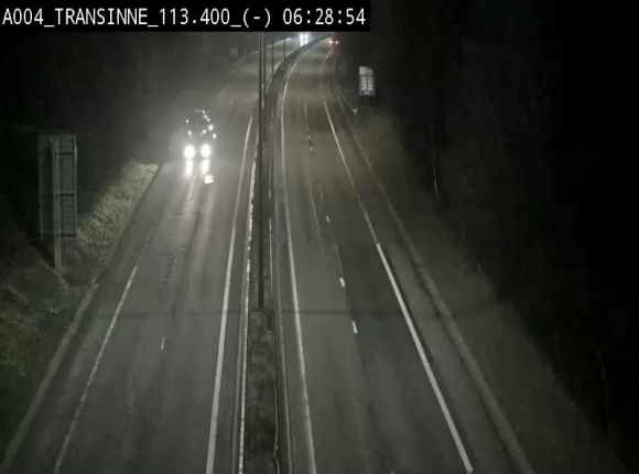 Caméra trafic E411 (A4) - Transinne direction Namur - BK 113.425