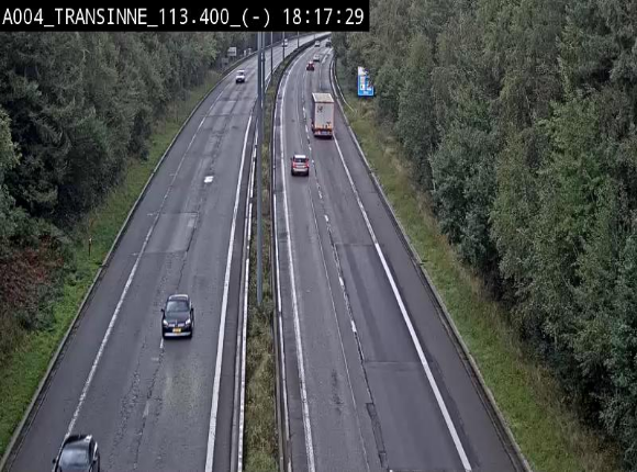 <h2>Caméra trafic E411 (A4) - Transinne direction Namur - BK 113.425</h2>