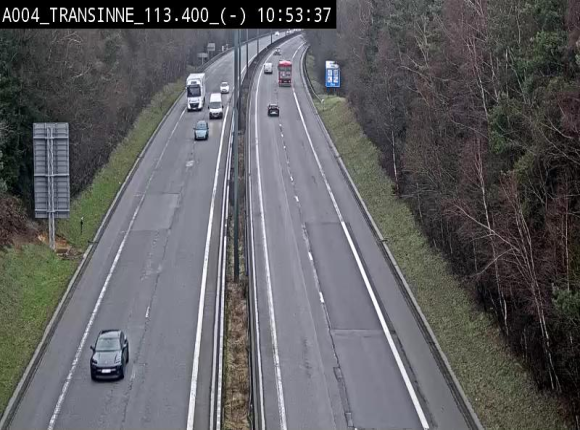 <h2>Caméra trafic E411 (A4) - Transinne direction Namur - BK 113.425</h2>