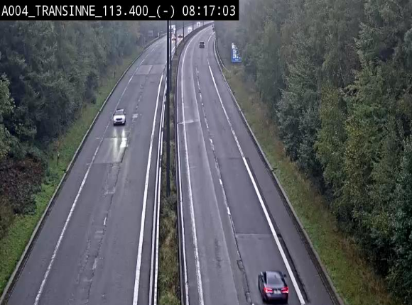 <h2>Caméra trafic E411 (A4) - Transinne direction Namur - BK 113.425</h2>