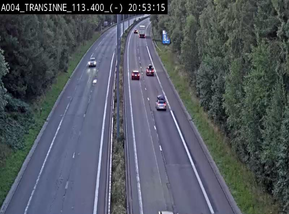 <h2>Caméra trafic E411 (A4) - Transinne direction Namur - BK 113.425</h2>