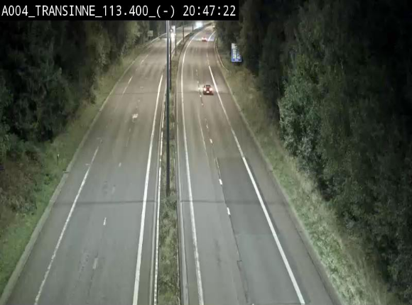 <h2>Caméra trafic E411 (A4) - Transinne direction Namur - BK 113.425</h2>