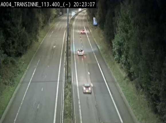<h2>Caméra trafic E411 (A4) - Transinne direction Namur - BK 113.425</h2>
