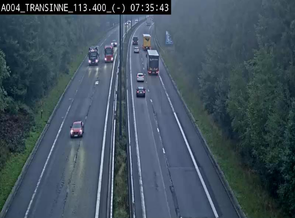 <h2>Caméra trafic E411 (A4) - Transinne direction Namur - BK 113.425</h2>