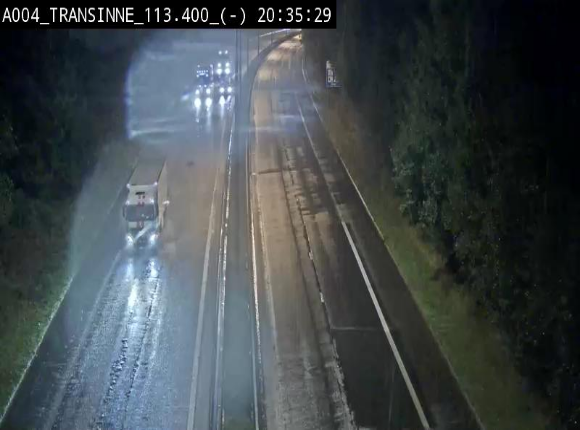 Caméra trafic E411 (A4) - Transinne direction Namur - BK 113.425