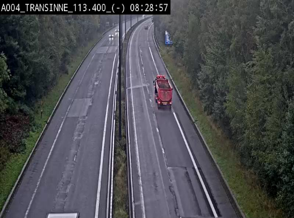 <h2>Caméra trafic E411 (A4) - Transinne direction Namur - BK 113.425</h2>