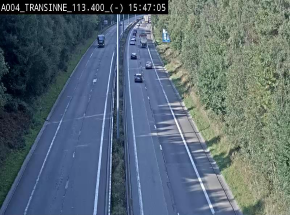 <h2>Caméra trafic E411 (A4) - Transinne direction Namur - BK 113.425</h2>