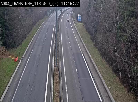 <h2>Caméra trafic E411 (A4) - Transinne direction Namur - BK 113.425</h2>