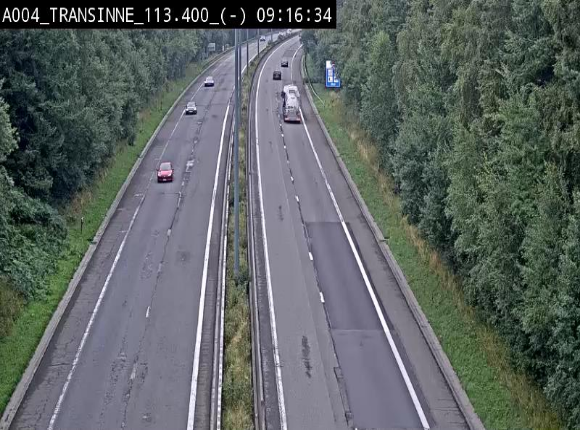 <h2>Caméra trafic E411 (A4) - Transinne direction Namur - BK 113.425</h2>