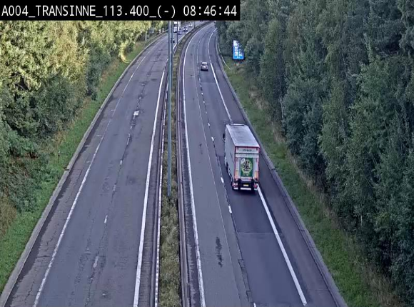 <h2>Caméra trafic E411 (A4) - Transinne direction Namur - BK 113.425</h2>