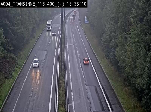 <h2>Caméra trafic E411 (A4) - Transinne direction Namur - BK 113.425</h2>