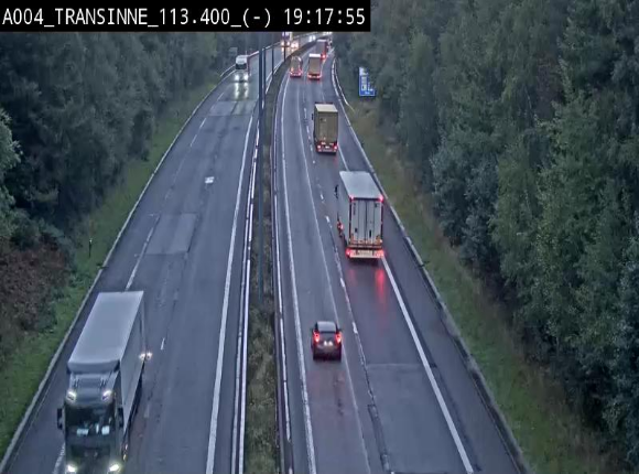 <h2>Caméra trafic E411 (A4) - Transinne direction Namur - BK 113.425</h2>