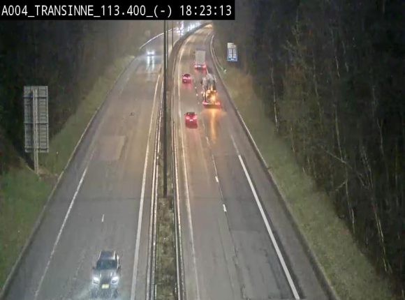 <h2>Caméra trafic E411 (A4) - Transinne direction Namur - BK 113.425</h2>