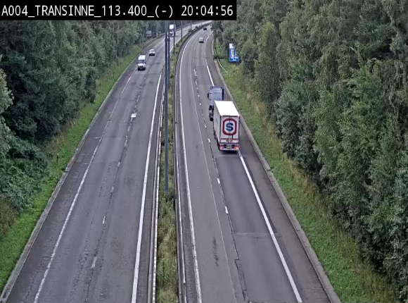 <h2>Caméra trafic E411 (A4) - Transinne direction Namur - BK 113.425</h2>